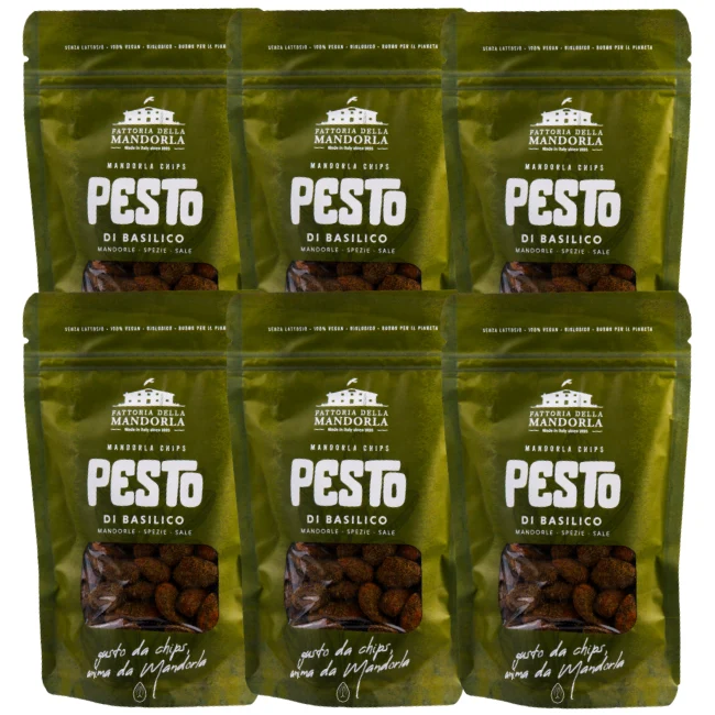 Mandorla chips Pesto