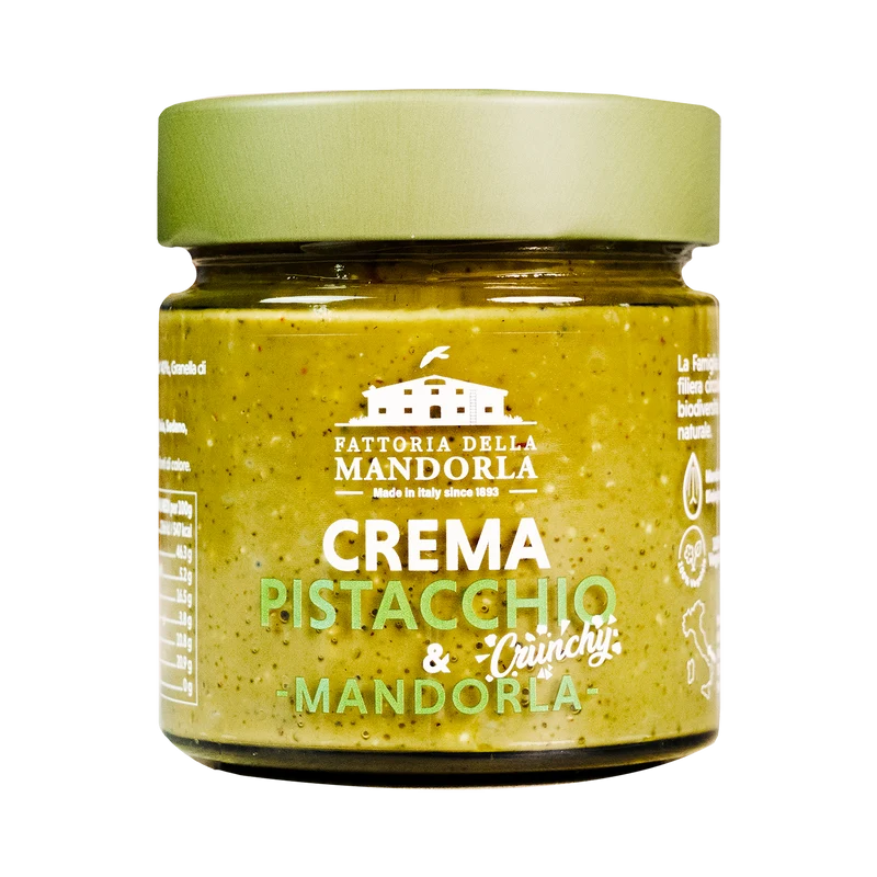 Crema Crunchy - Mandorla e Pistacchio 200g