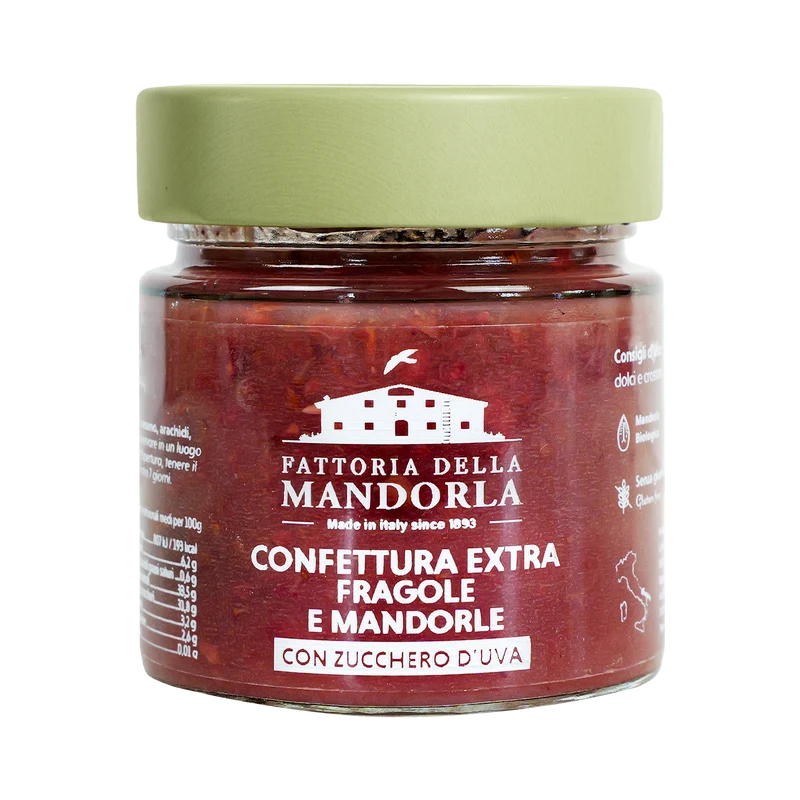 CONFETTURA DI FRAGOLE E MANDORLA - 230g