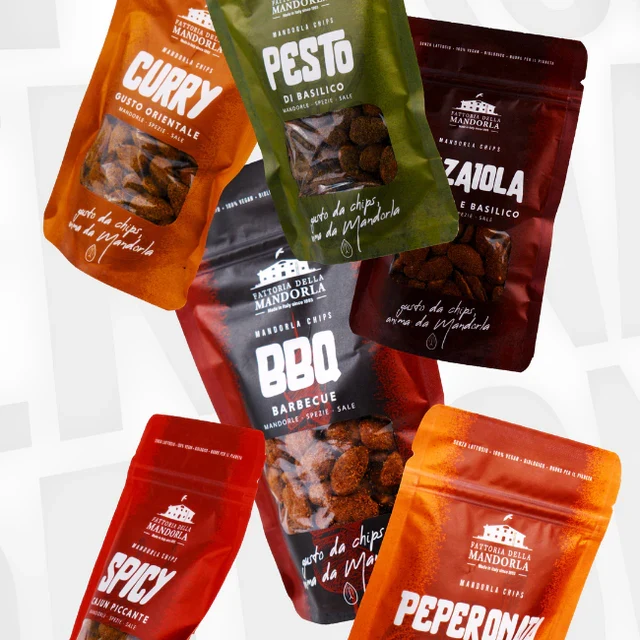 Box Mandorla chips