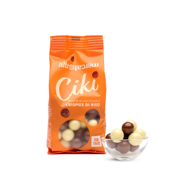 Crispies di Riso Ricoperti al Cioccolato