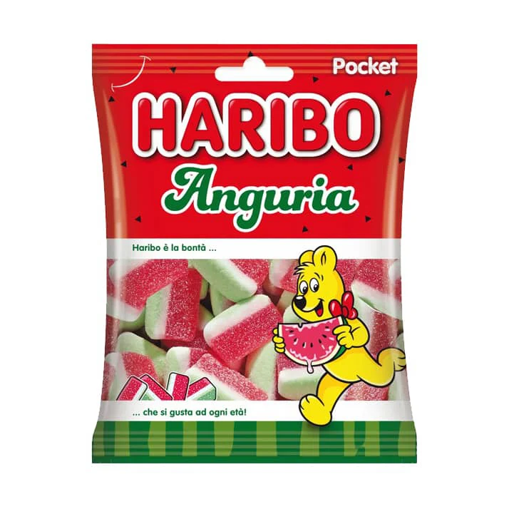 Watermelon Slices Haribo 100g 30pcs