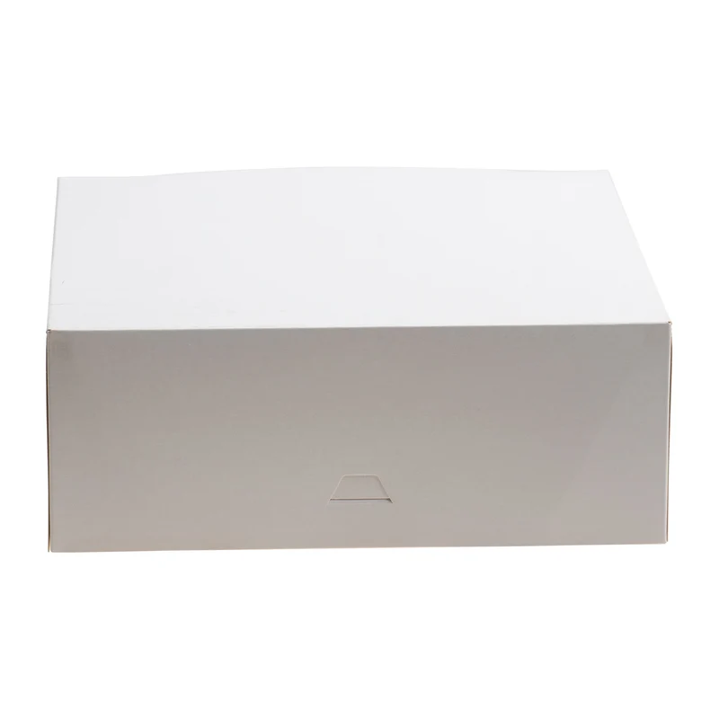 CAJA TARTA BLANCA CARTON 28X28X10CM