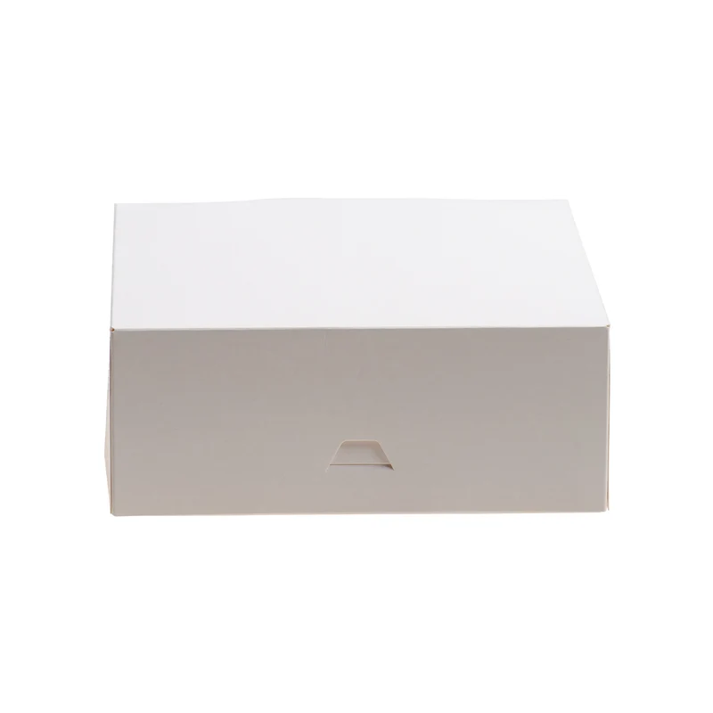 CAJA TARTA BLANCA CARTON 23X23X8CM