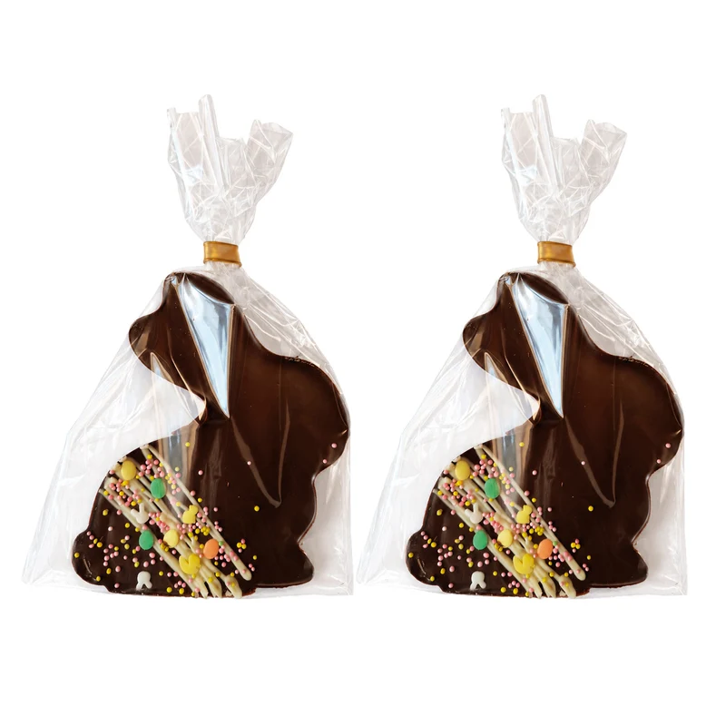 CONEJO CHOCOLATE CON LECHE Y SPRINKLES 74GR