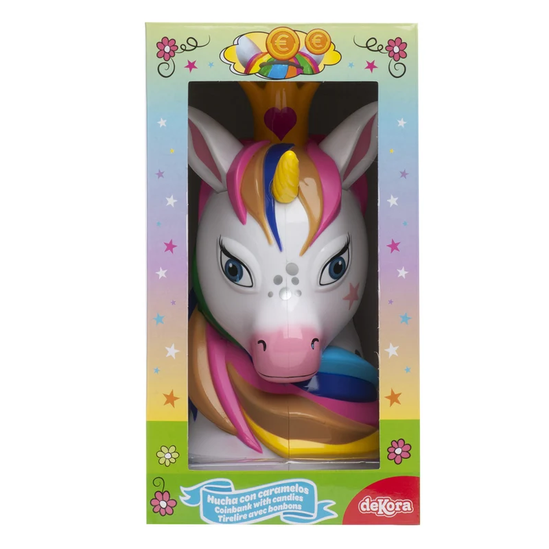 HUCHA UNICORNIO CON CARAMELOS 30G