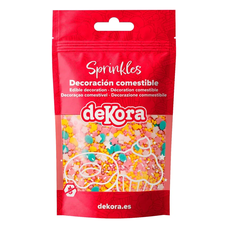 SPRINKLE MIX POLLITO FLOR Y HUEVO SWEET EASTER 100GR