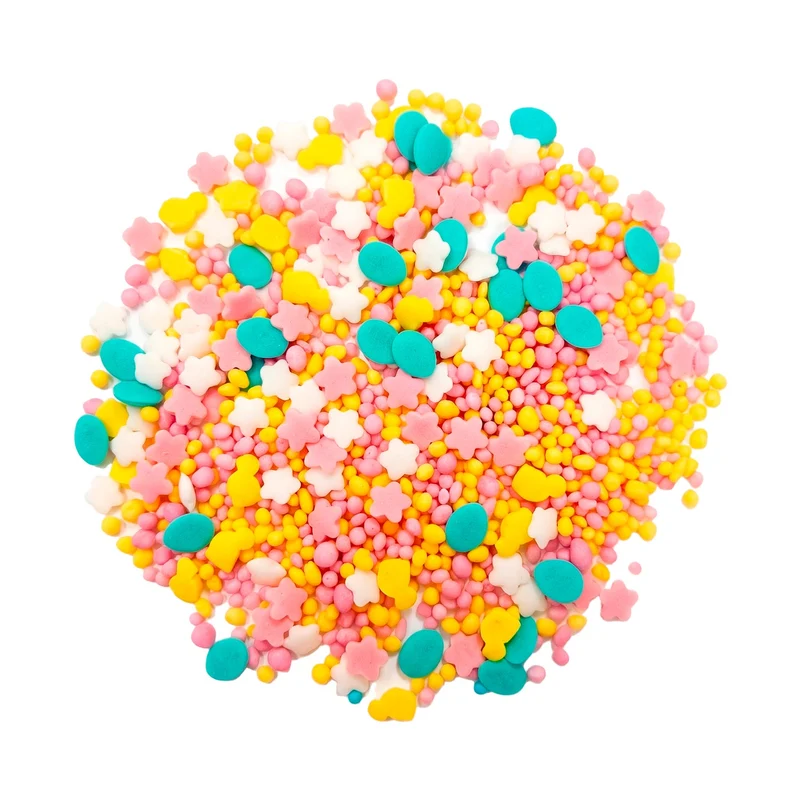 SPRINKLE MIX POLLITO FLOR Y HUEVO SWEET EASTER 100GR