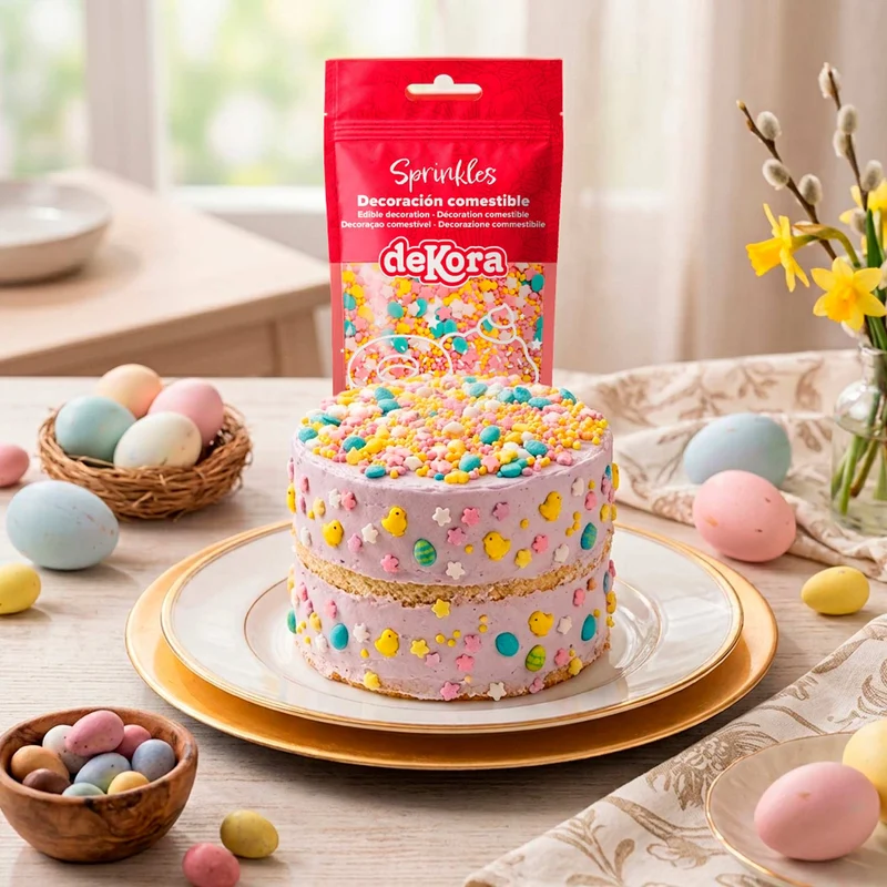 SPRINKLE MIX POLLITO FLOR Y HUEVO SWEET EASTER 100GR