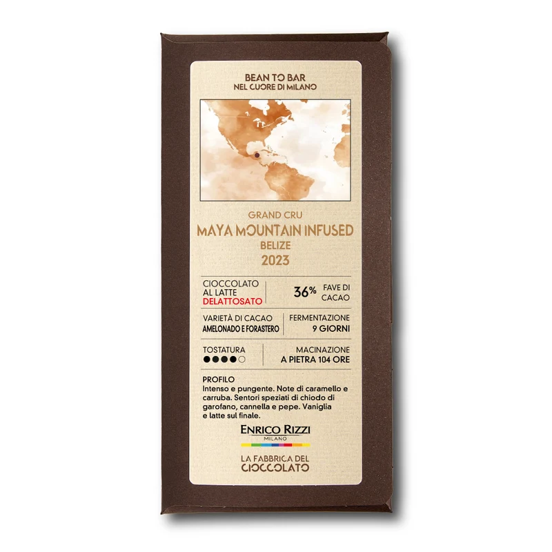 Maya Mountain Infused latte delattosato 36% - Belize