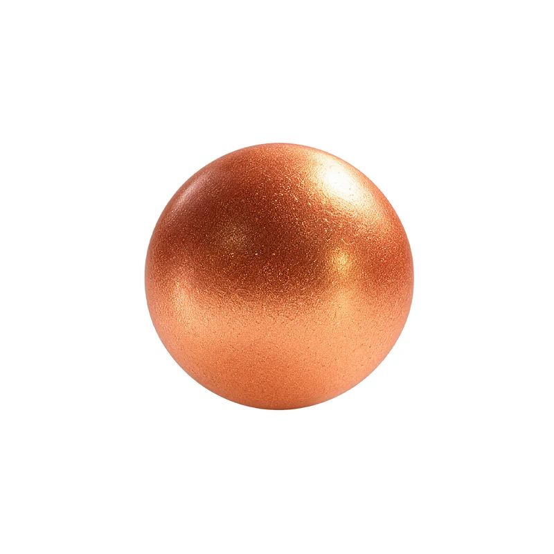 DECORACION CHOCO BLANCO MINI BOLAS BRONCE 416 UNIDADES