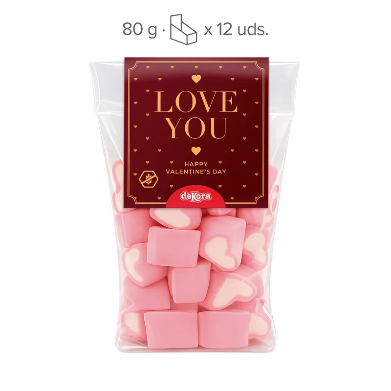 BOLSA CORAZONES NUBE 80GR
