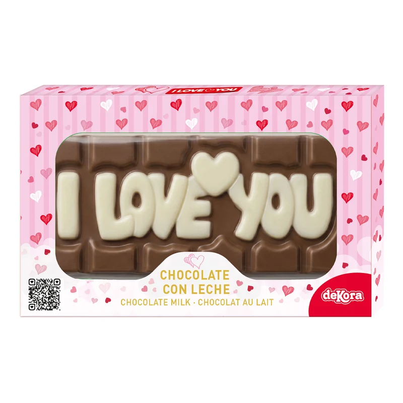 MINI TABLETA CHOCOLATE I LOVE YOU 40GR