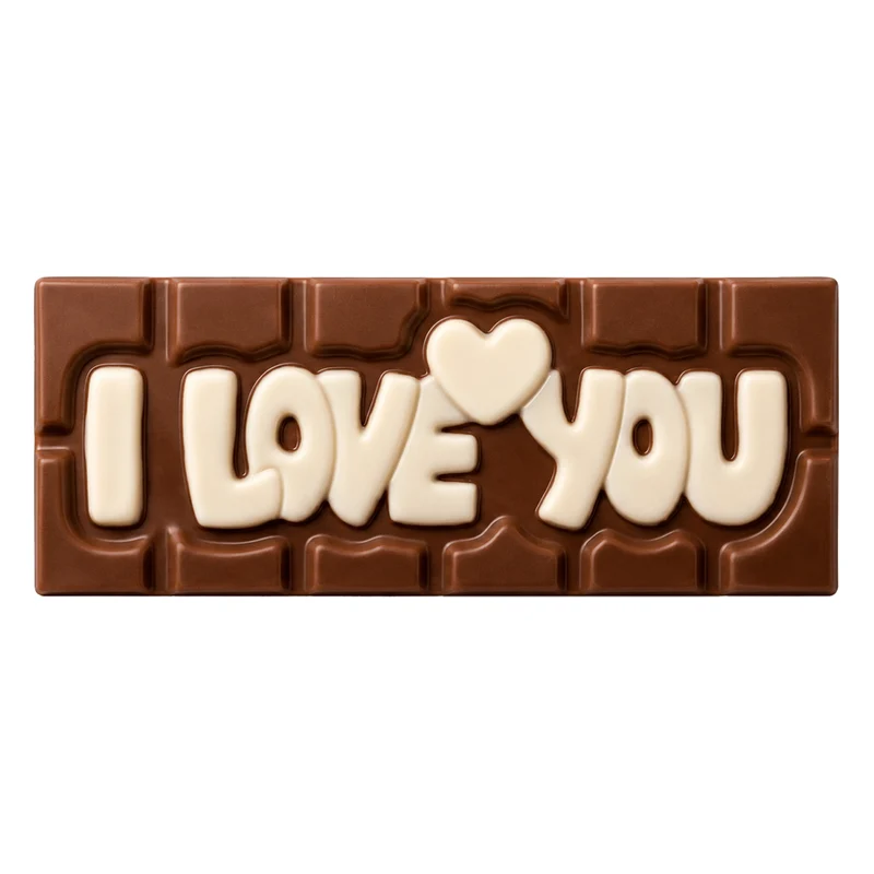 MINI TABLETA CHOCOLATE I LOVE YOU 40GR