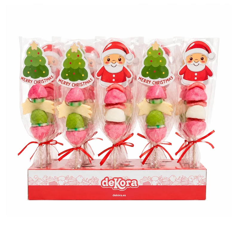 BROCHETA SURT. XMAS MALLOW 42GR
