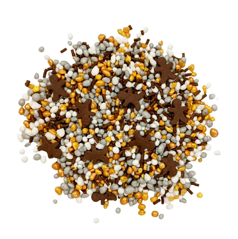 SPRINKLE MIX FIGURA JENGIBRE Y CRUNCHIES GINGER GLOW 100GR