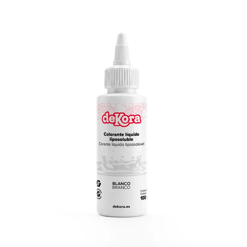 COLORANTE LIQUIDO LIPOSOLUBLE BLANCO 100ML