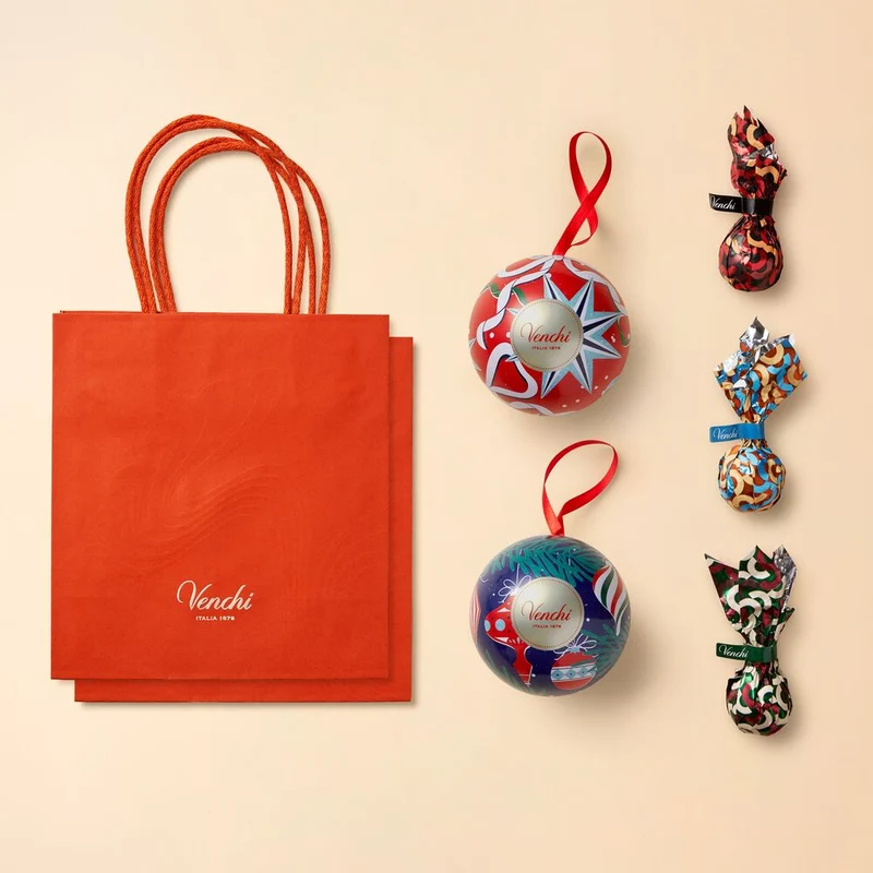 Vintage Dream Bauble with Assorted Chocolates Set of 2