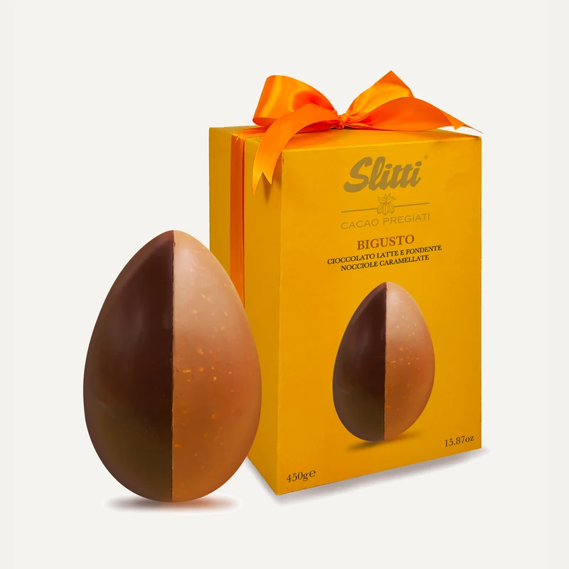 Uovo Golosone - Bigusto con granella di Nocciole 450 gr.