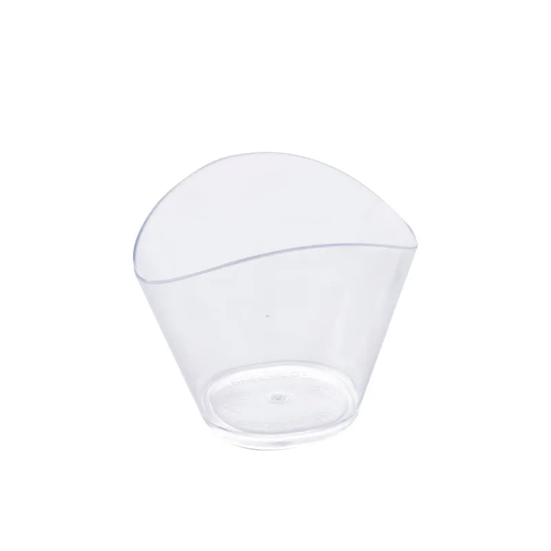 VASITO PLÁSTICO TRANSPARENTE WAVE CAP.50ML