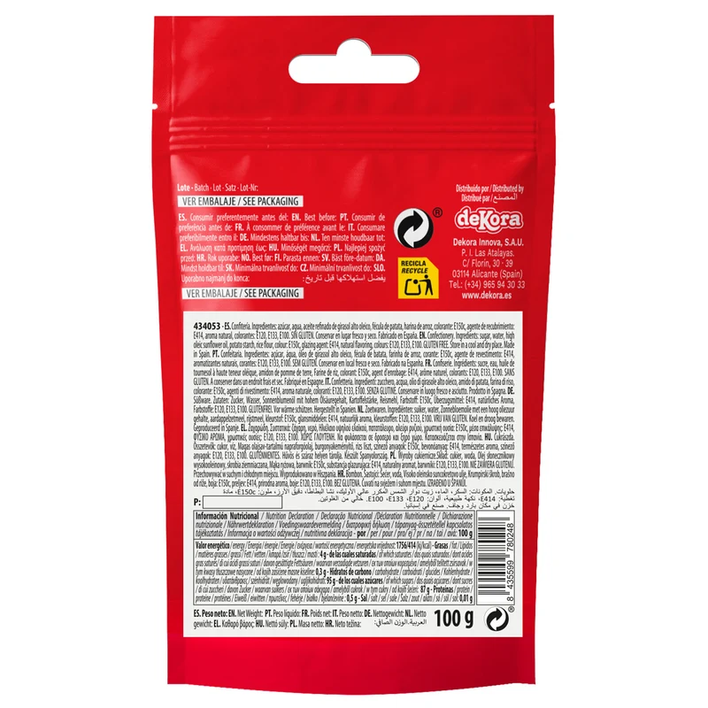 SPRINKLE MIX CALABAZA Y MURCIÉLAGOS ENCHANTED NIGHT 100GR