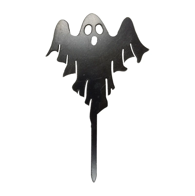 CAKE TOPPER FANTASMA NEGRO10X16CM
