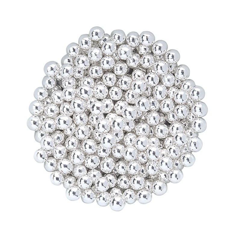 PERLAS AZÚCAR PLATA Ø 0.6CM 500GR