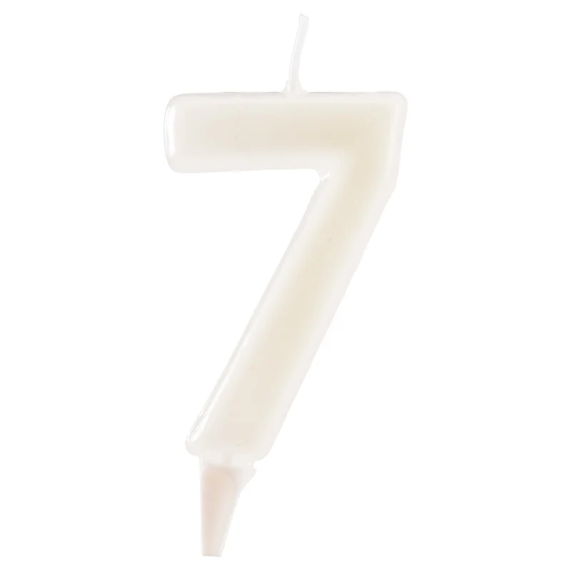 DISPLAY 12 VELAS Nº7 FLUORESCENTE 6CM