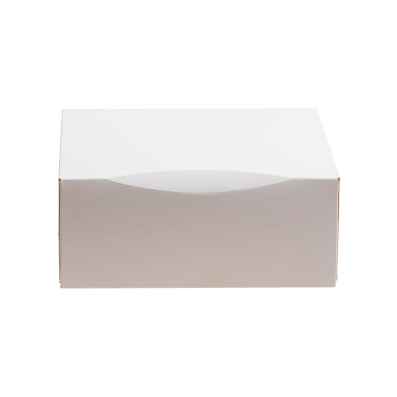 CAJA TARTA BLANCA CARTÓN 20X20X8CM