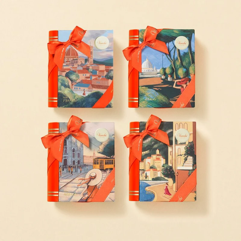 Mini Libri Italia Assortiti Set da 4