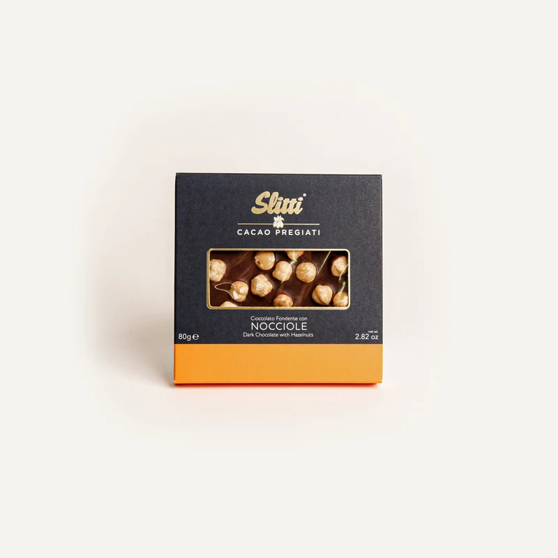 Dark Chocolate tortina with Hazelnuts
