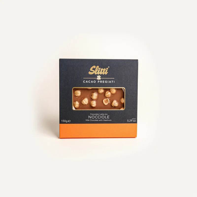 Milk Chocolate tortina with Hazelnuts