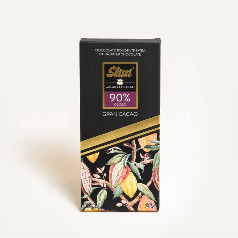 "Gran Cacao" bar 90%.