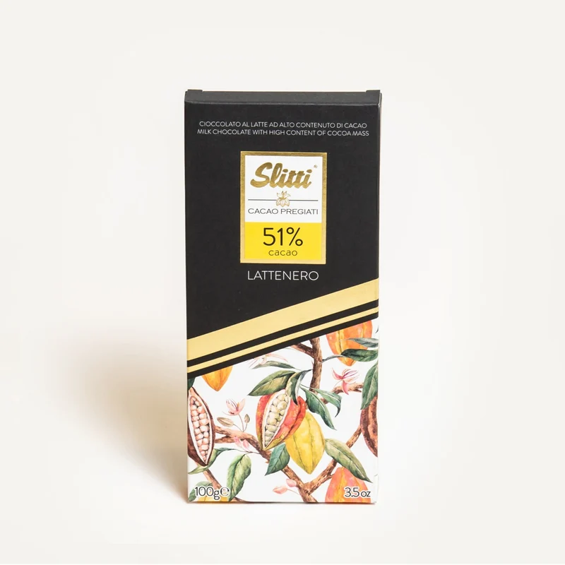 "Lattenero" chocolate bar 51%.
