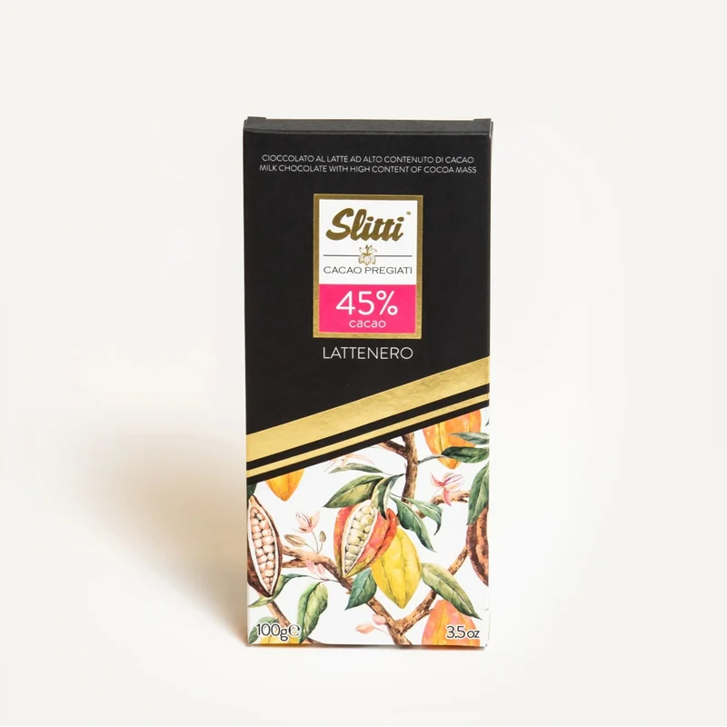 "Lattenero" chocolate bar 45%.