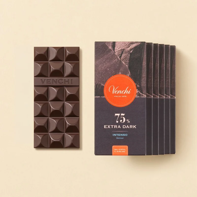 Tavoletta Extra Fondente al 75% Set da 6