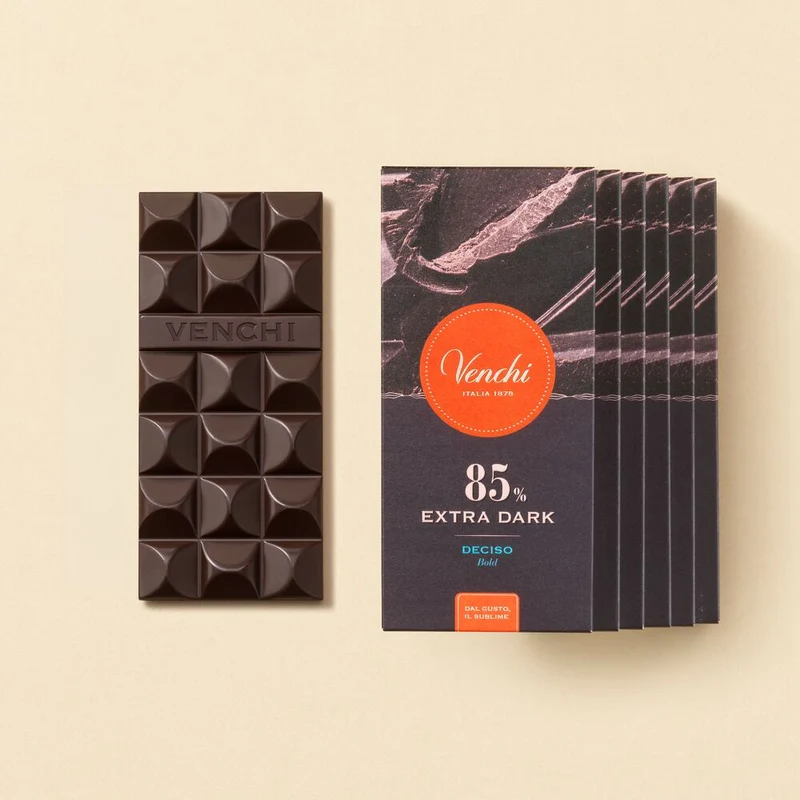 Tavoletta Cioccolato Extra Fondente 85% Venezuela Set da 6