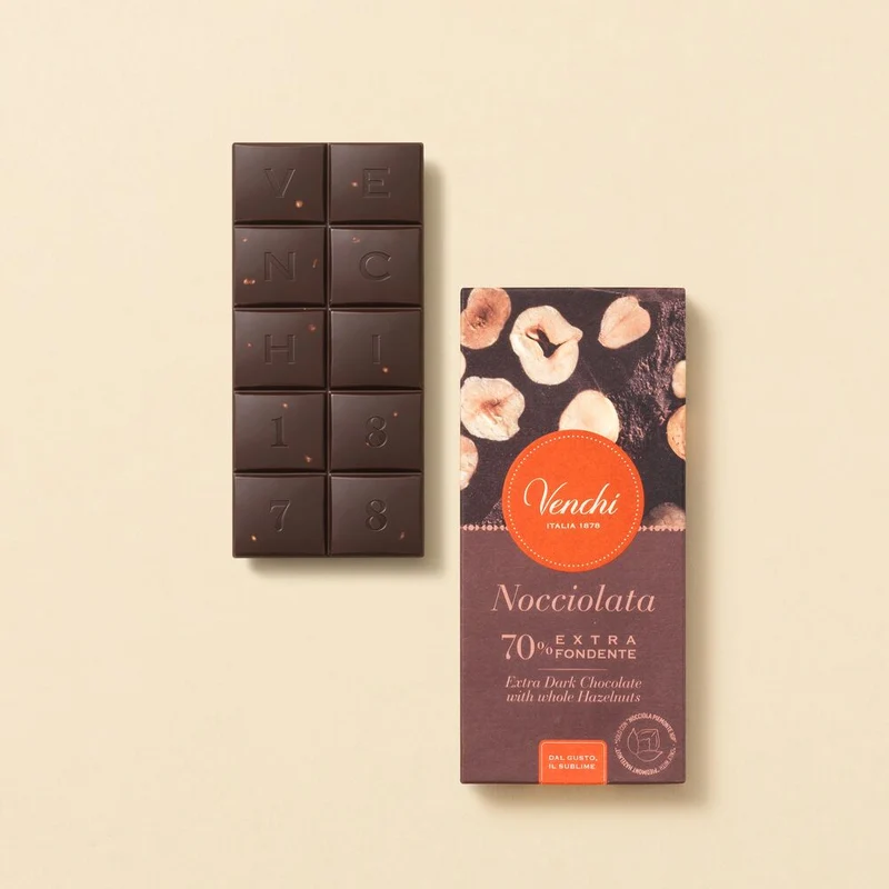 Tavoletta Nocciolata Fondente 70% Set da 6