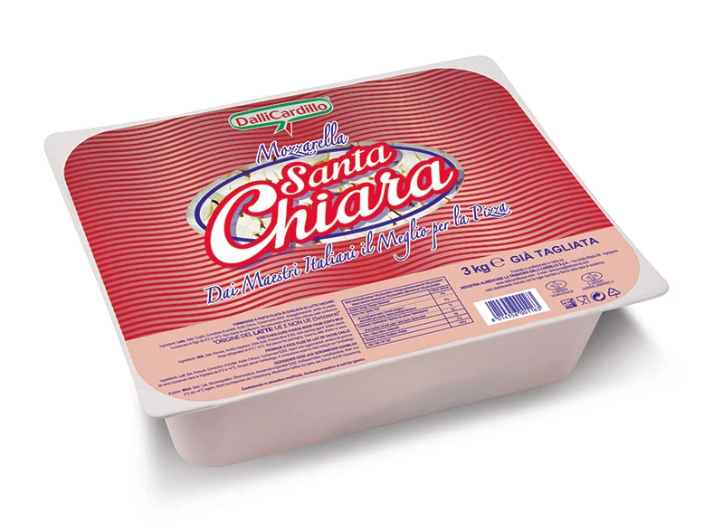 Mozzarella Santa Chiara Rossa sfil/cub 3 Kg