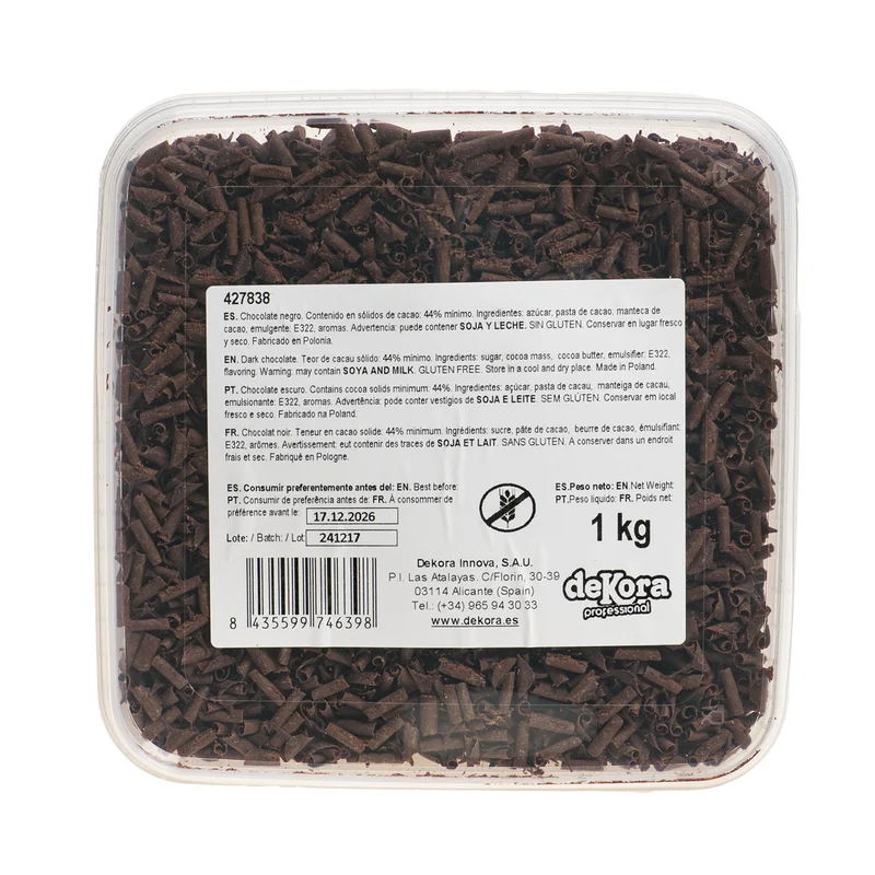RIZO CHOCOLATE NEGRO 1KG