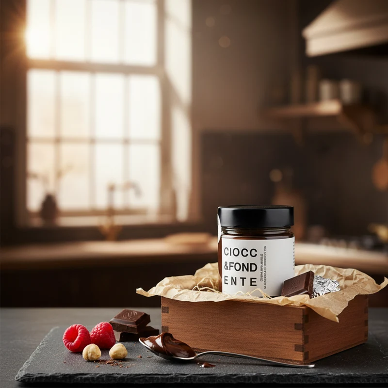 Ciocc&Fondente - Crema Spalmabile al Cioccolato Fondente 70% - 250 g