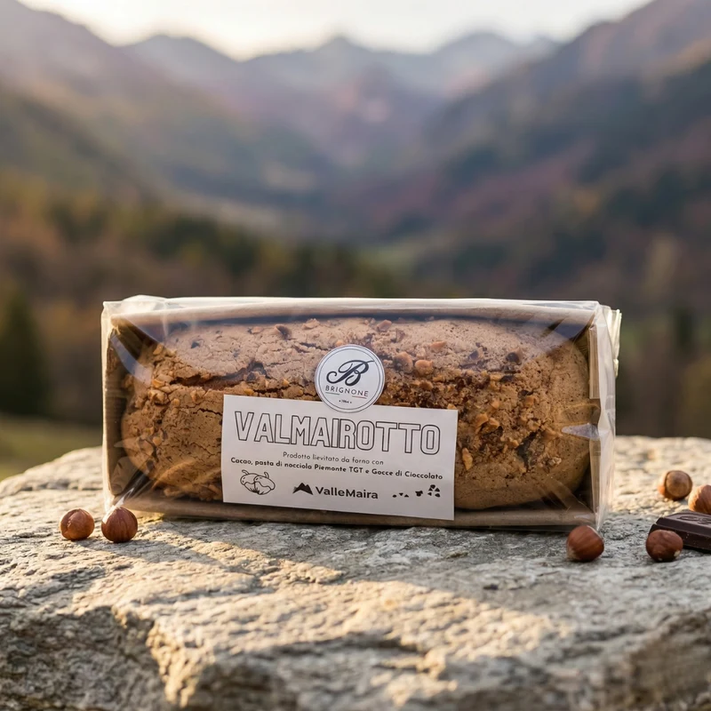 ValMairotto – Lievitato Tipico della Valle Maira con Cacao e Nocciole - gr 220