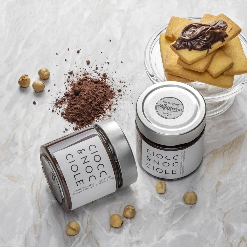 Ciocc&Nocciole - Crema Spalmabile Cioccolato e Nocciole - 250 g