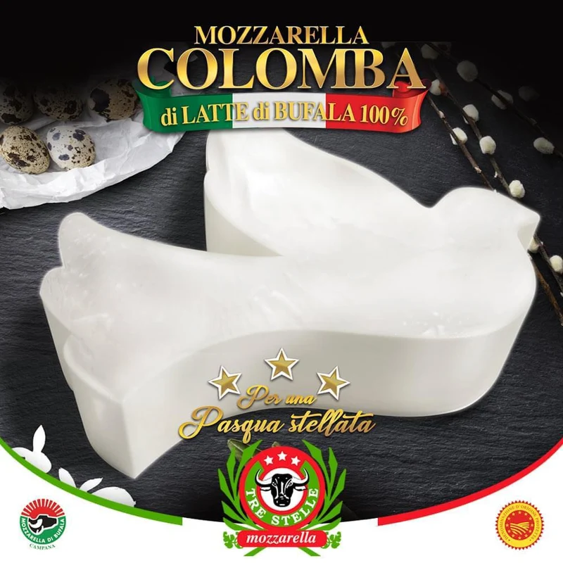 Colomba Pasquale con latte di Bufala 100%