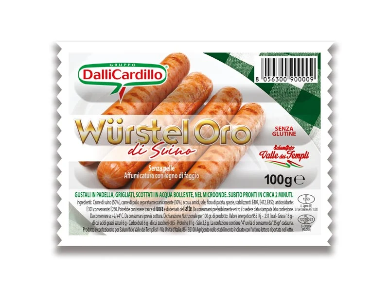 Wurstel Carne Mista x4 100 g