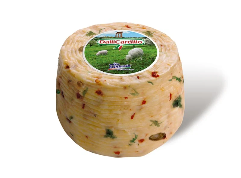 Formaggio Primo Sale Tre Colori (olive peperoncino rucola)