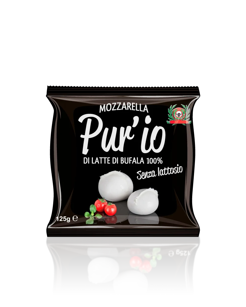 Mozzarella di Bufala senza lattosio Pur'io 125g
