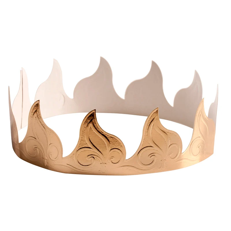 CORONA DE REYES PRINCES OR 50X5CM