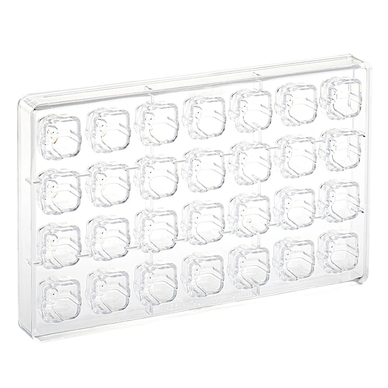 MOLDE POLICARBONATO REGALO 26X26 H20MM | 28 PIEZAS