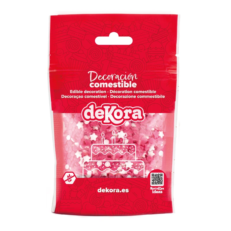 SPRINKLE MIX CONFETIQUIN Y ESTRELLA BABY NIÑA 100GR